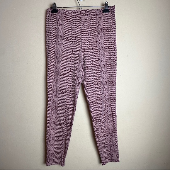 Free People NEW High-Rise Leggings Side Zip Skinny Pants in Raspberry Women’s S - Picture 2 of 14